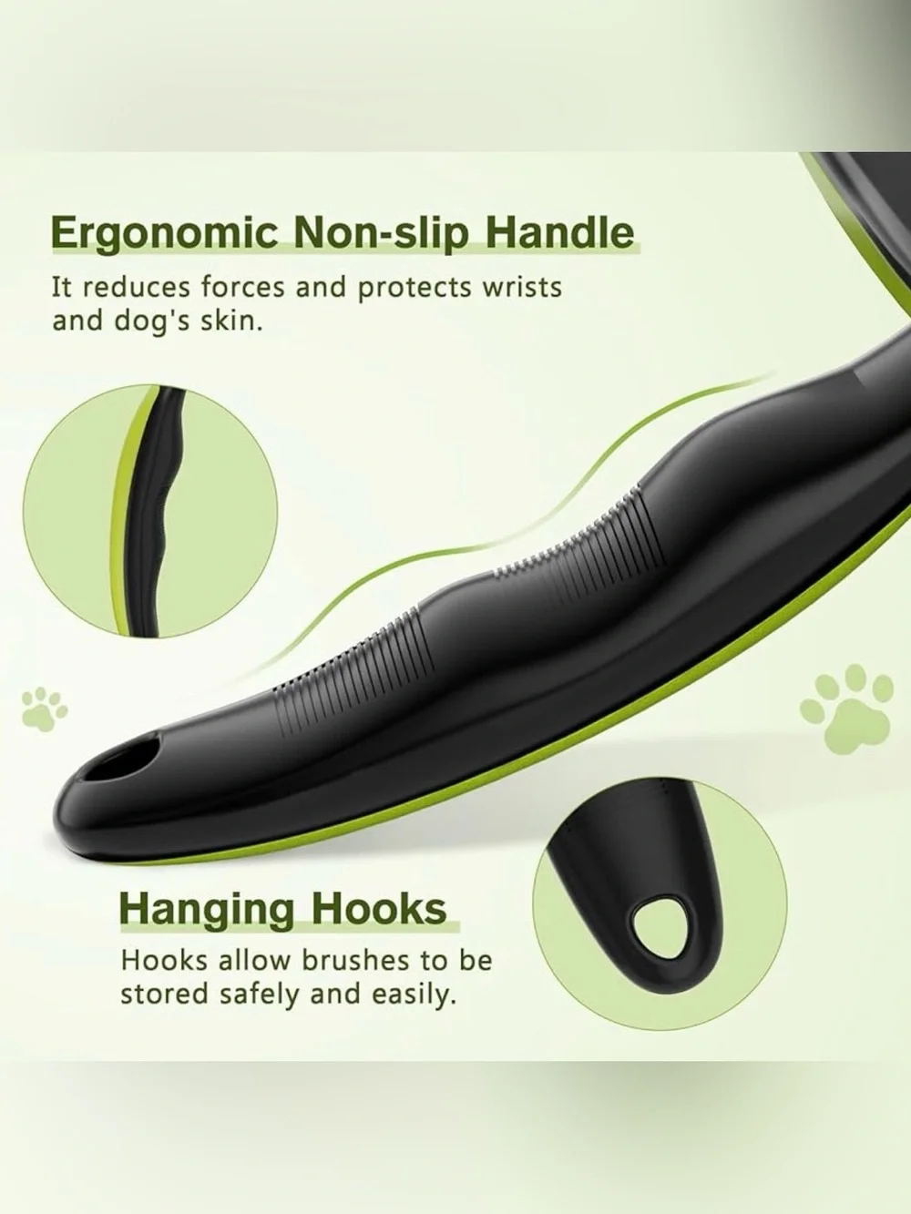 🐕🐈 Pecute Self-Cleaning Slicker Brush for Dogs & Cats